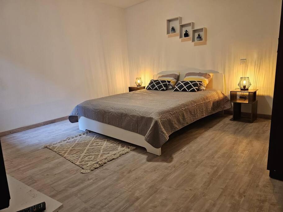 Joli Appartement En Face De Lac Nantua Bagian luar foto