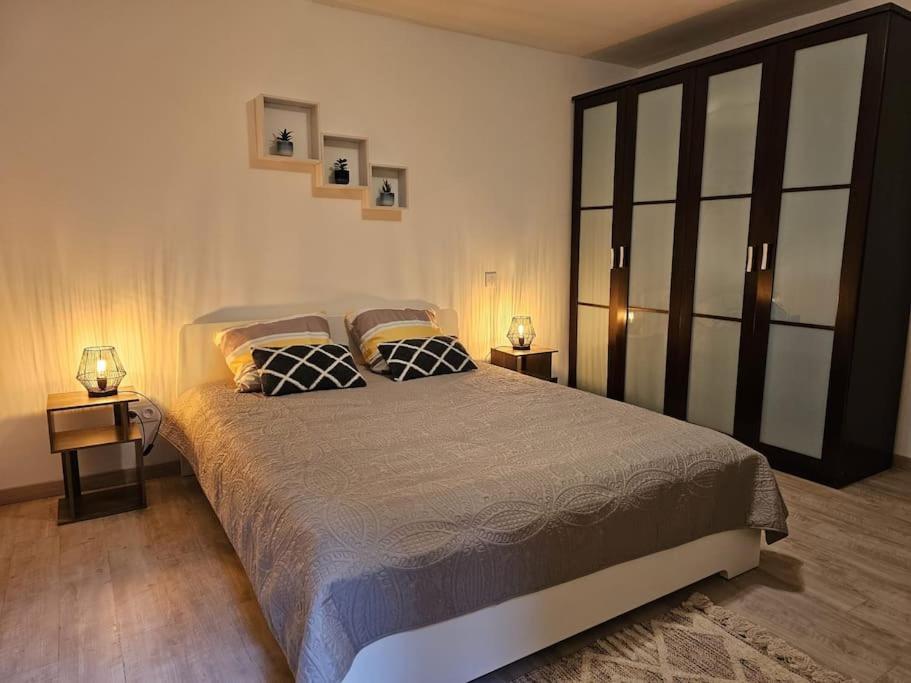 Joli Appartement En Face De Lac Nantua Bagian luar foto